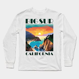 Big Sur California Long Sleeve T-Shirt